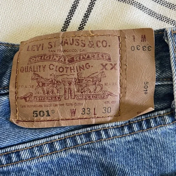 VINTAGE LEVI'S 501 JEANS 👖 - Picture 2 of 6
